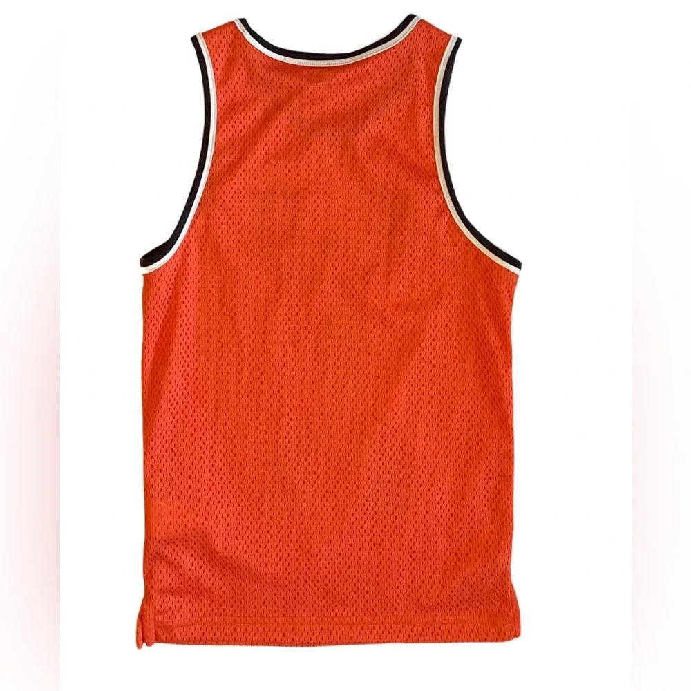 NWOT Orange Kids Basketball Graphic Jersey Size 6/7
